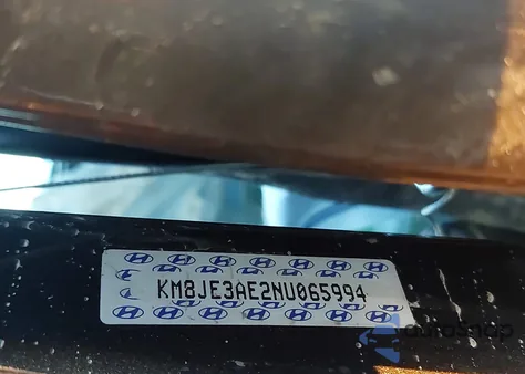 2022 Hyundai Tucson Limited z USA, uszkodzony, nr VIN KM8JE3AE2NU065994